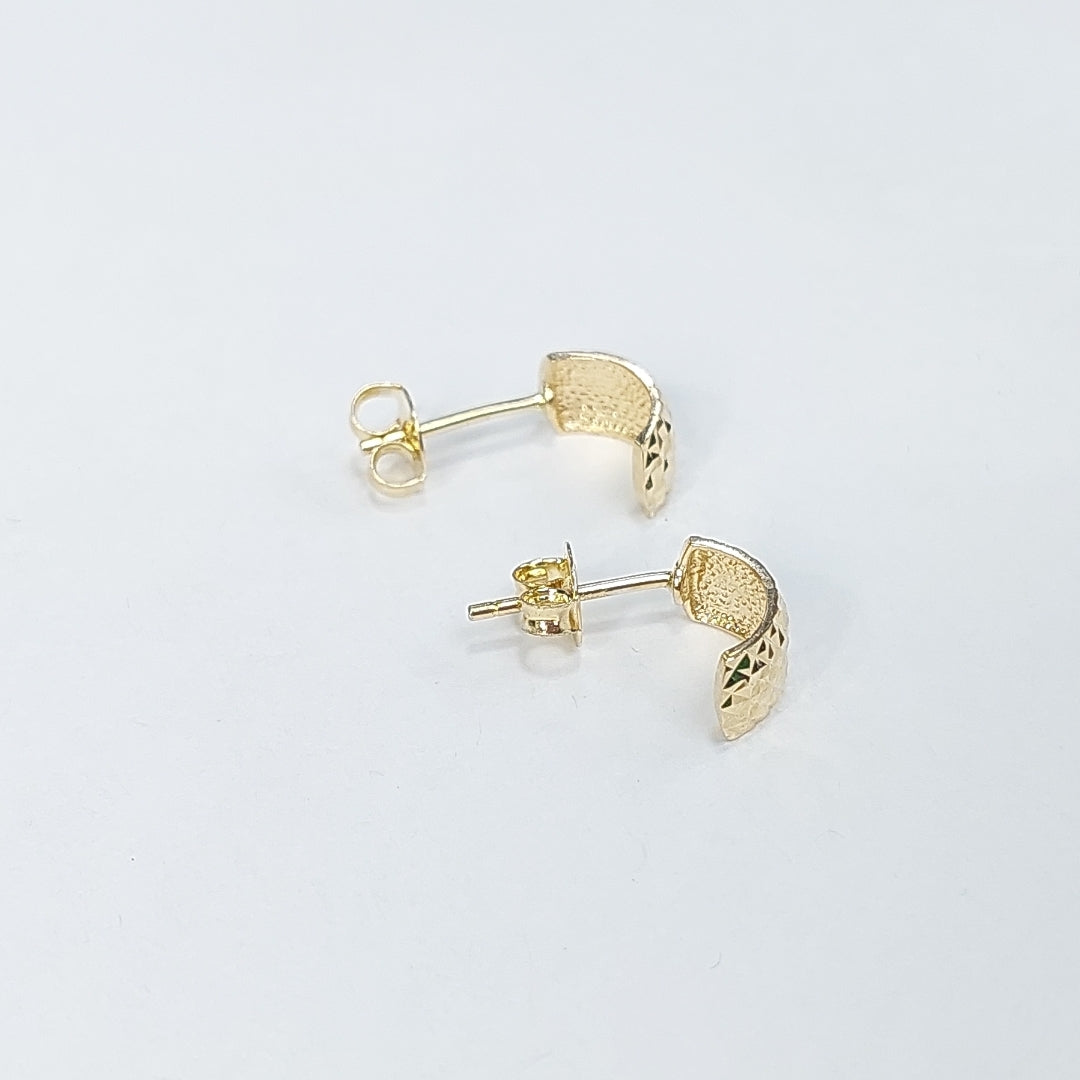 BROQUELES ORO 14K 1.8 (NUEVO)