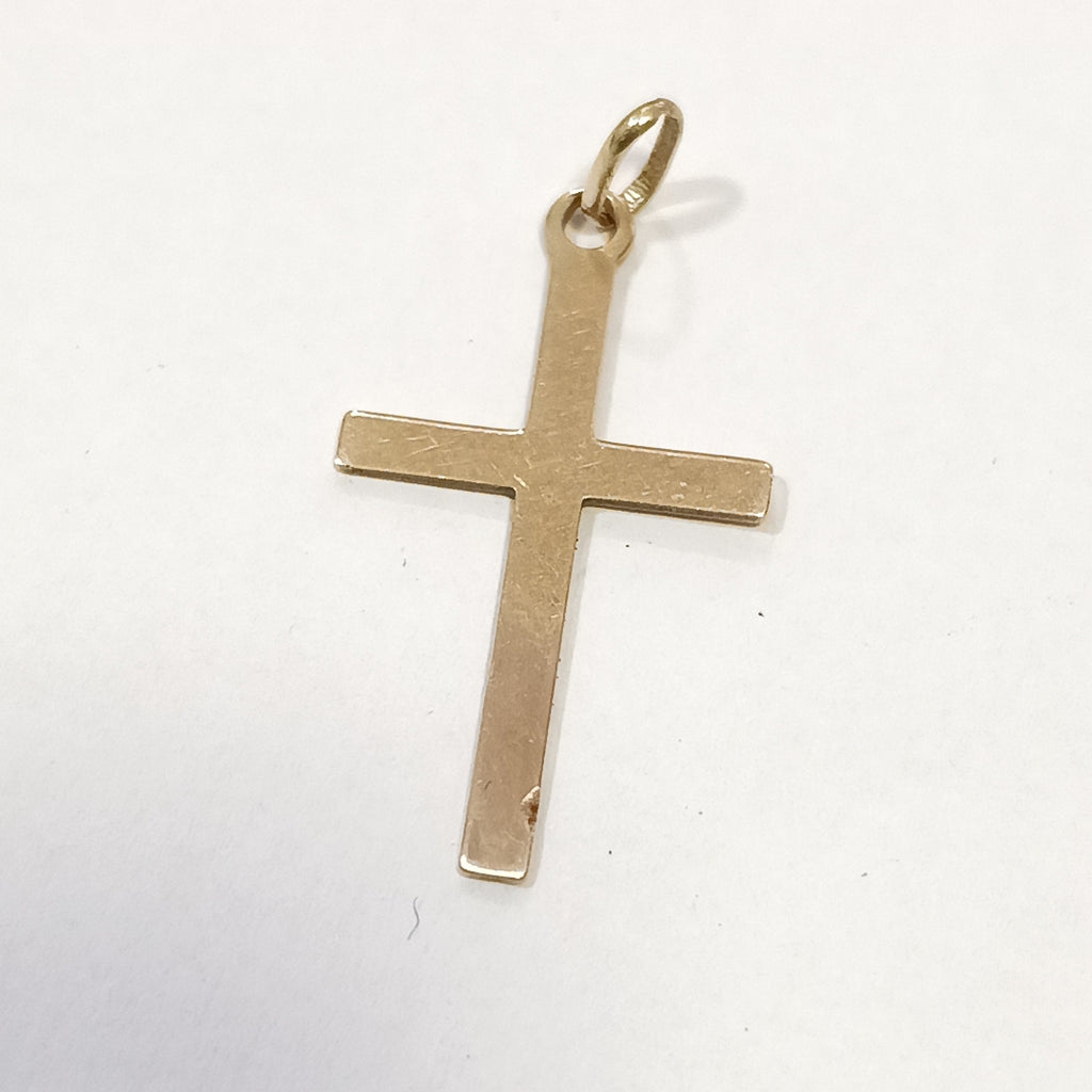 CRUZ, DIJE ORO 14 K 1.1 GRMS (SEMINUEVO)