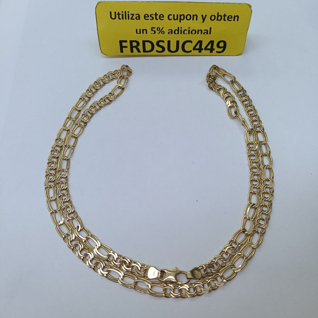 CADENA ORO 14 K 17.6 GRMS (SEMINUEVO)