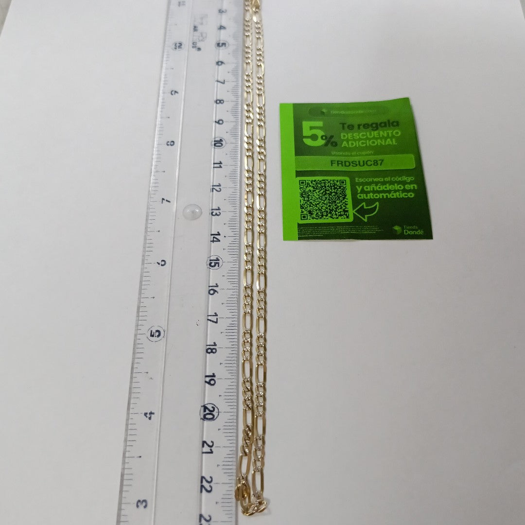 CADENA ORO 14 K 6.5 GRMS (SEMINUEVO)