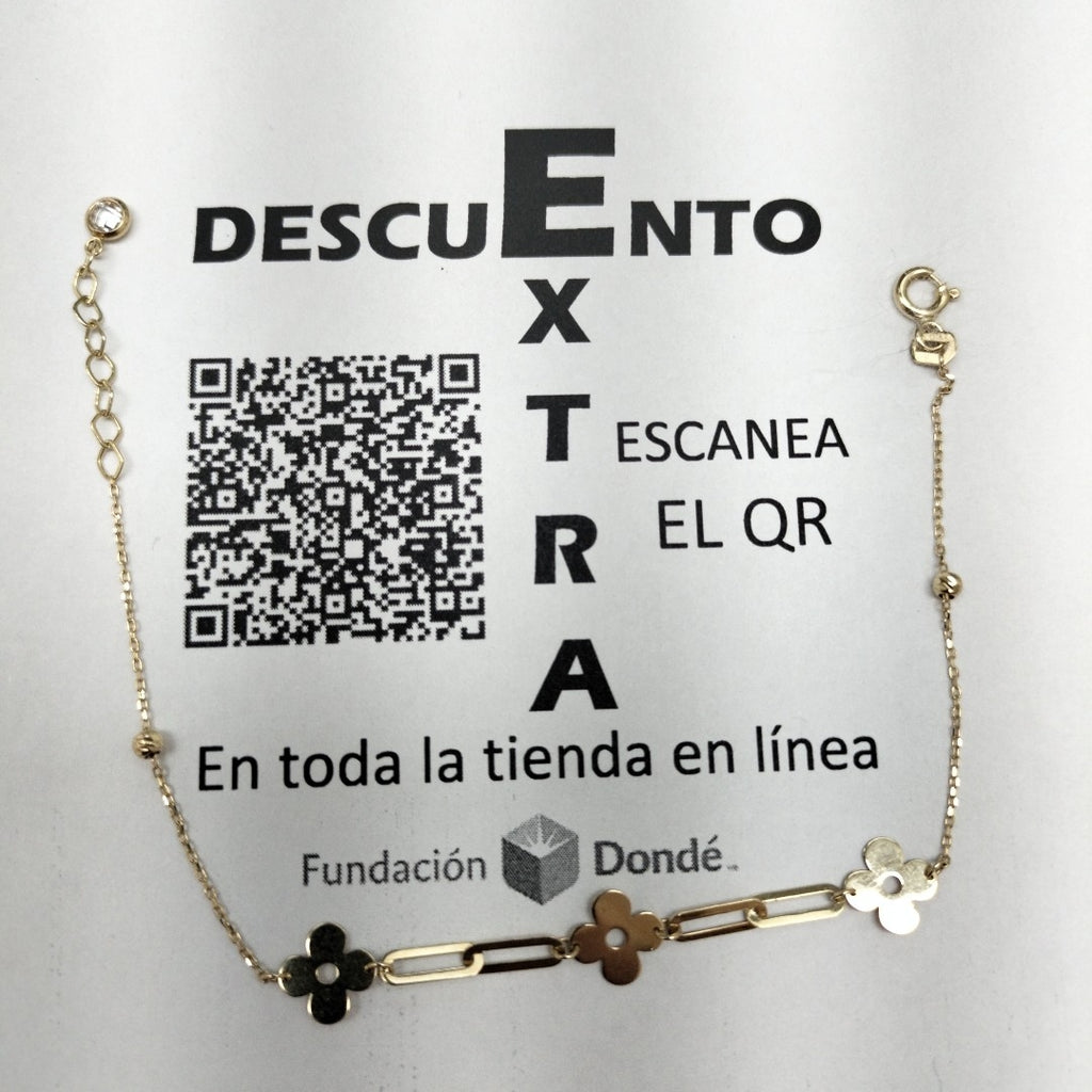 PULSERAS DAMA ORO 14K 1.3 (NUEVO)