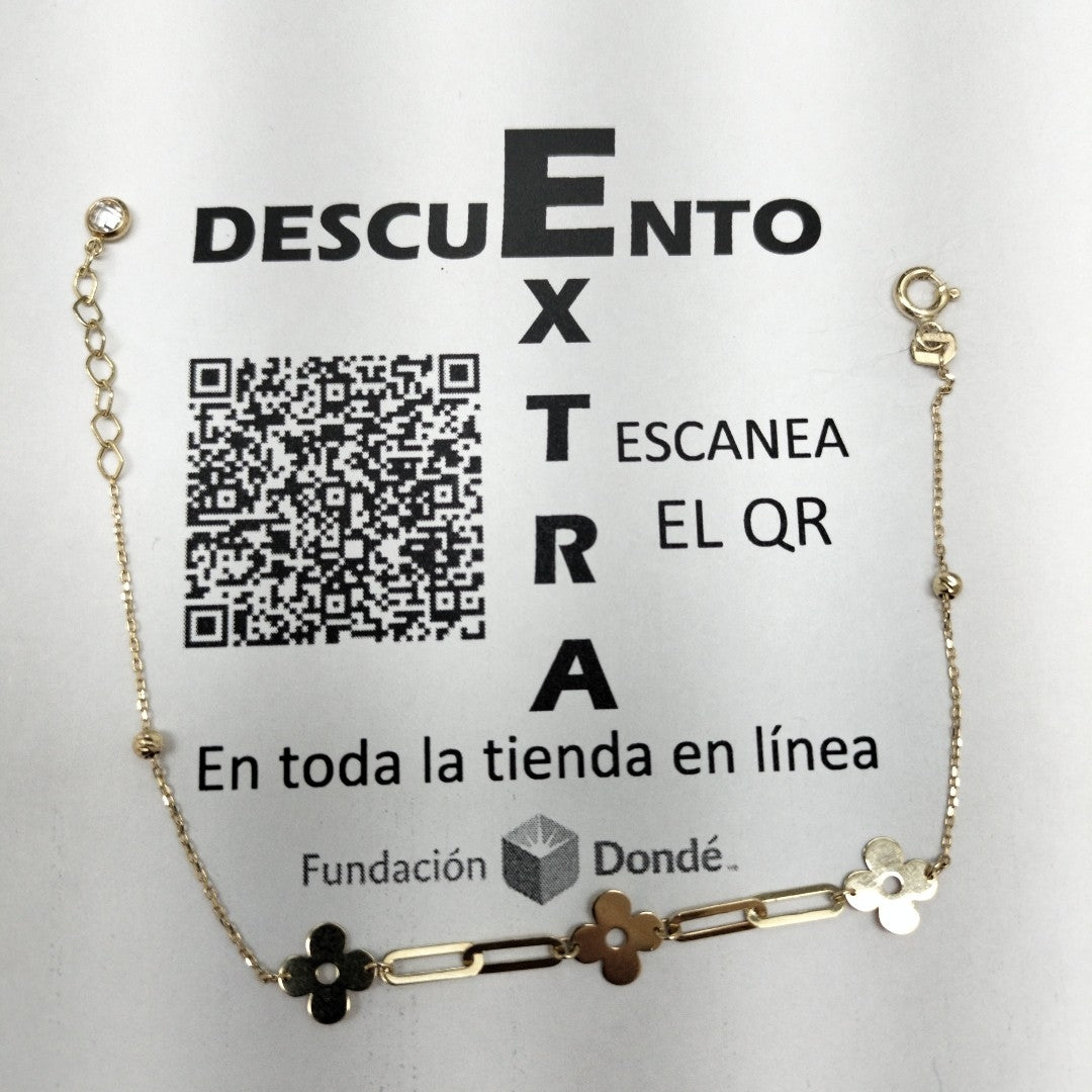 PULSERAS DAMA ORO 14K 1.3 (NUEVO)