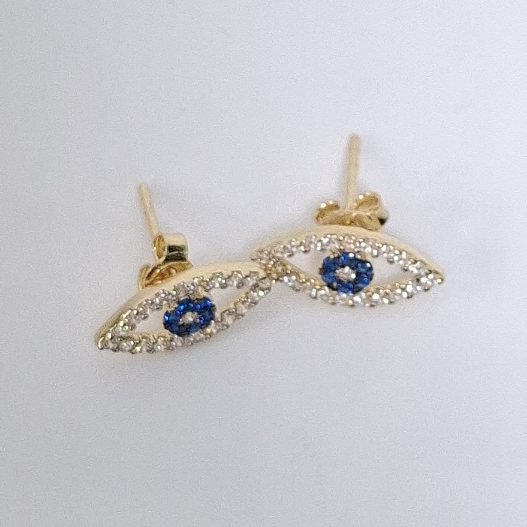 BROQUELES ORO 14K 1.5 (NUEVO)