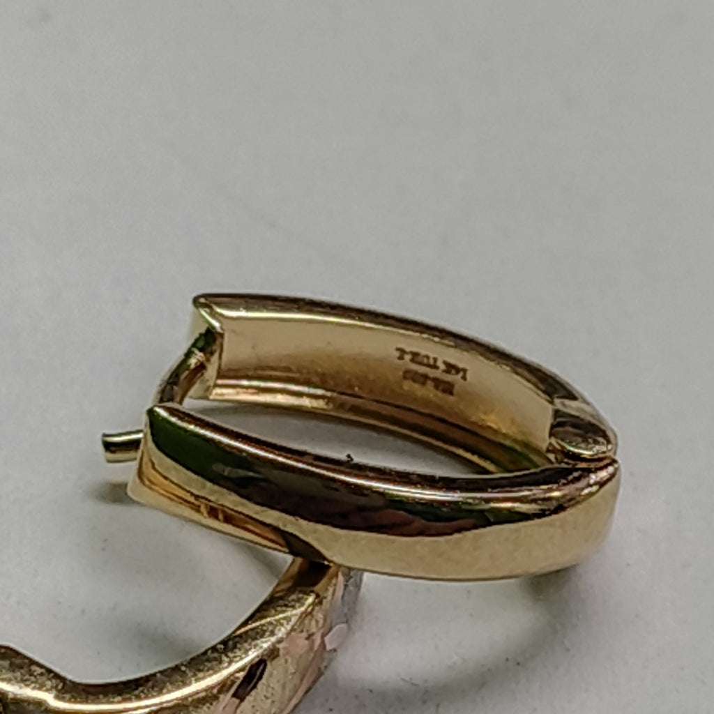 HUGGIES ORO 14K 1.1 (NUEVO)