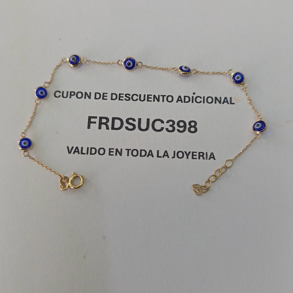 PULSERAS DAMA ORO 14K 1.2 (NUEVO)