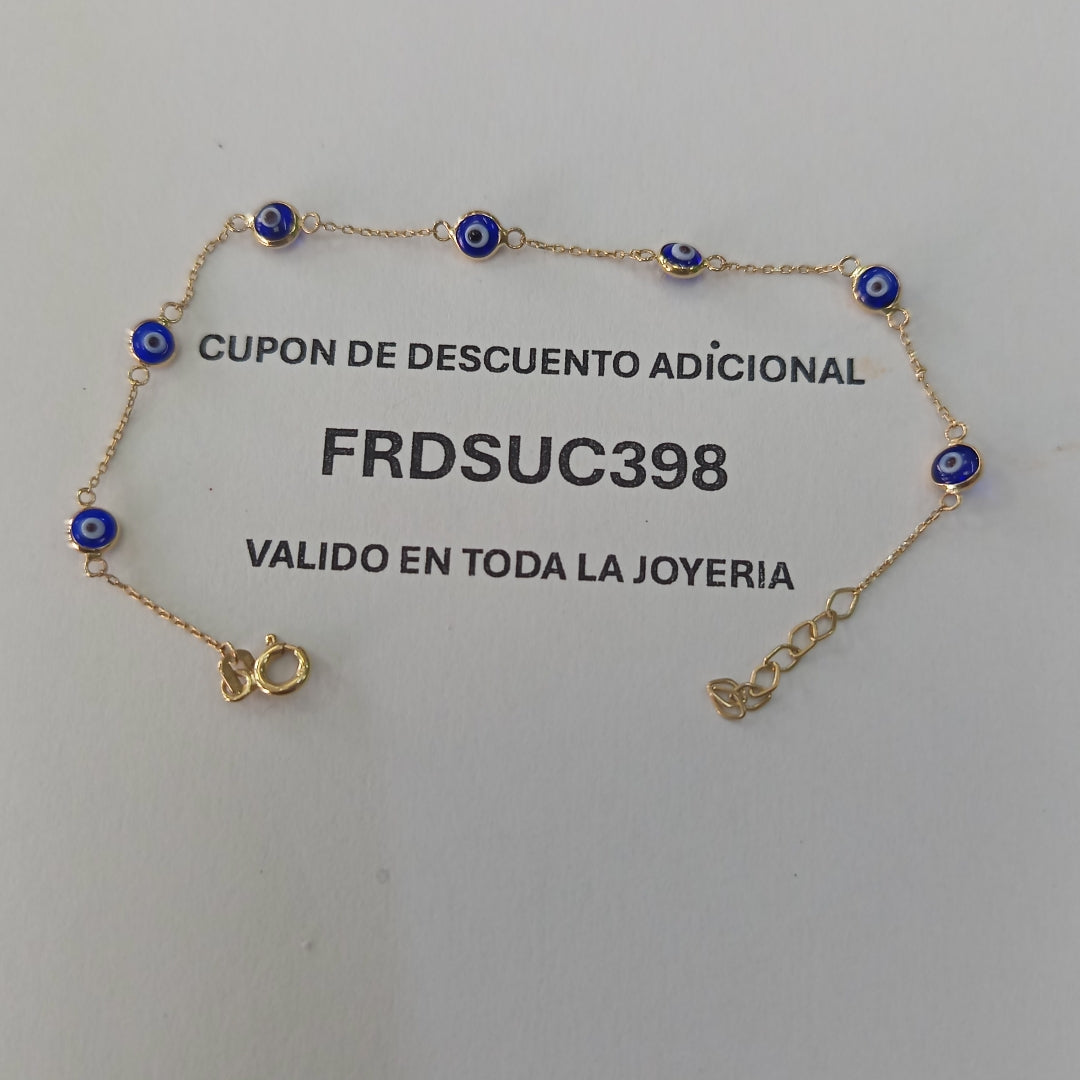 PULSERAS DAMA ORO 14K 1.2 (NUEVO)