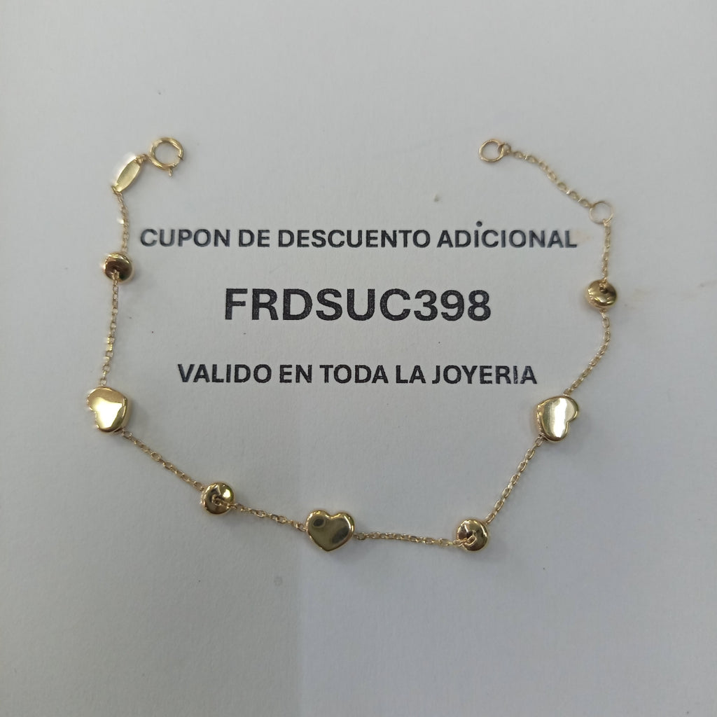 PULSERAS DAMA ORO 14K 1.4 (NUEVO)