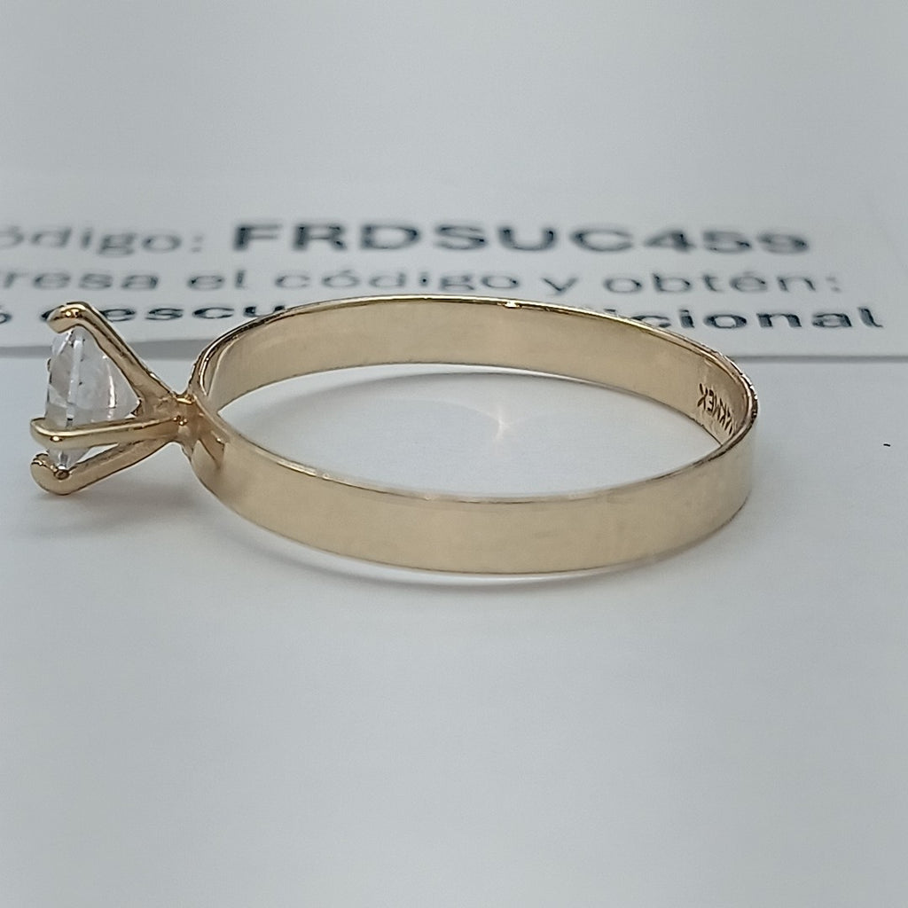 SOLITARIO ORO 14 K 1.6 GRMS (SEMINUEVO)