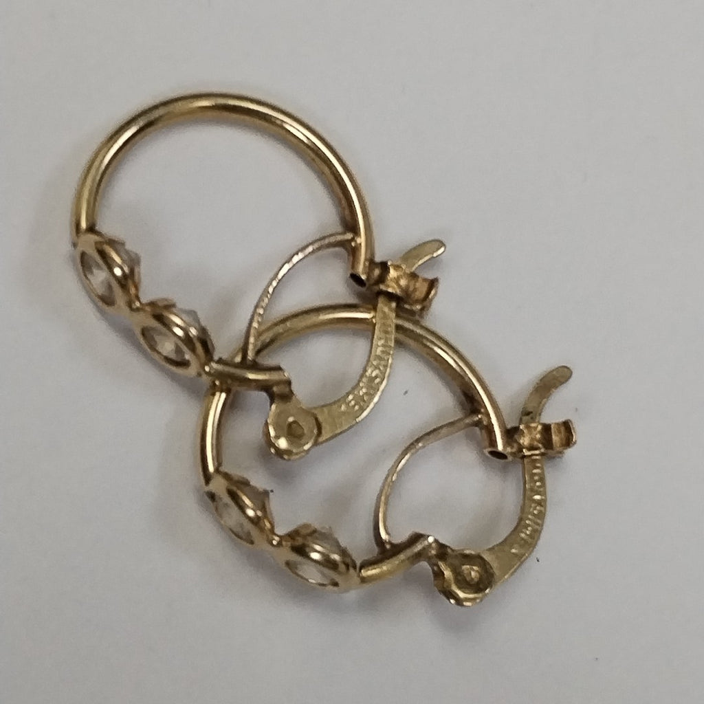 ARETES PAR ORO 10 K 1.7 GRMS (SEMINUEVO)