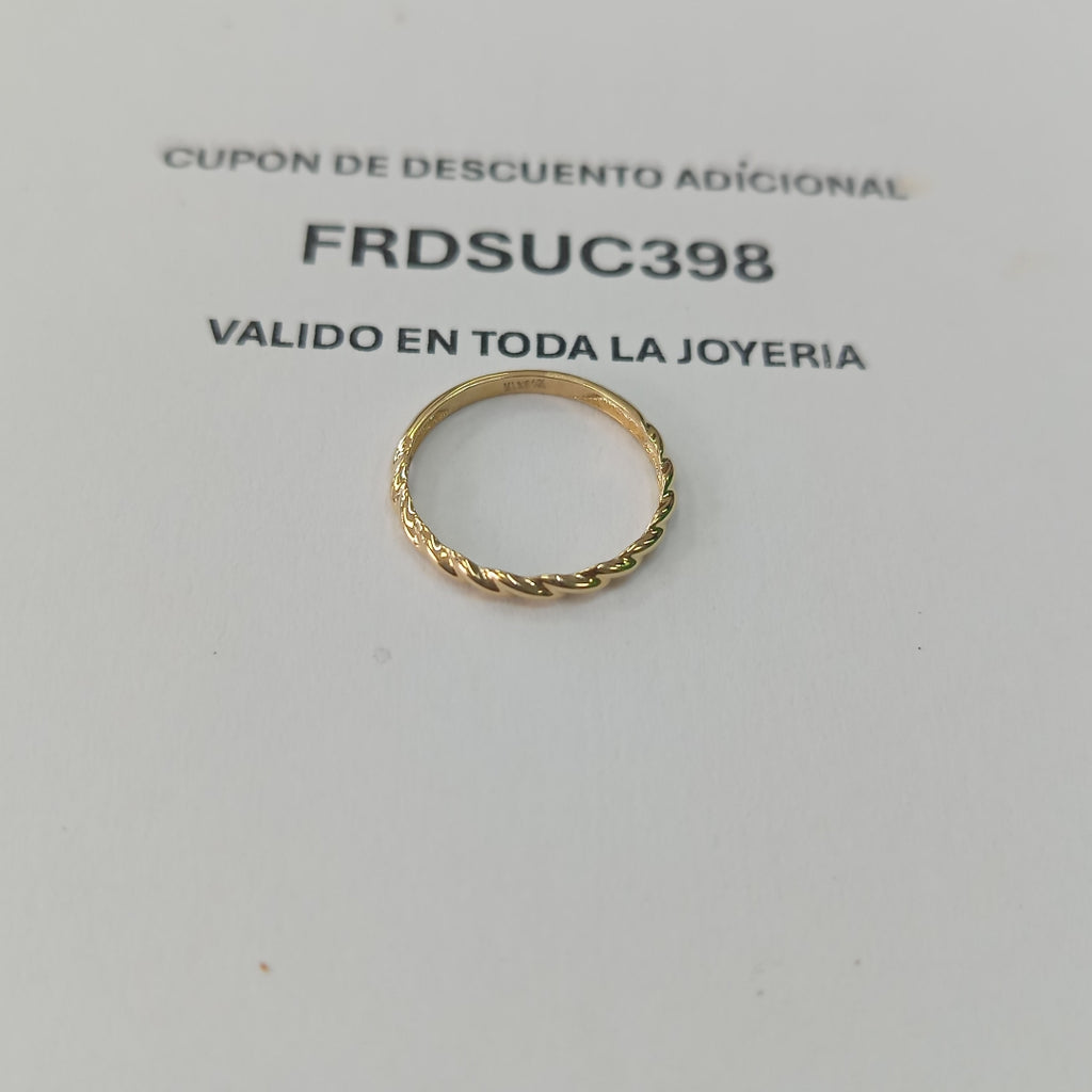 ANILLOS DAMA ORO 14K 1 (NUEVO)