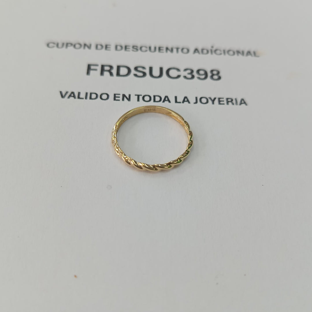 ANILLOS DAMA ORO 14K 1 (NUEVO)