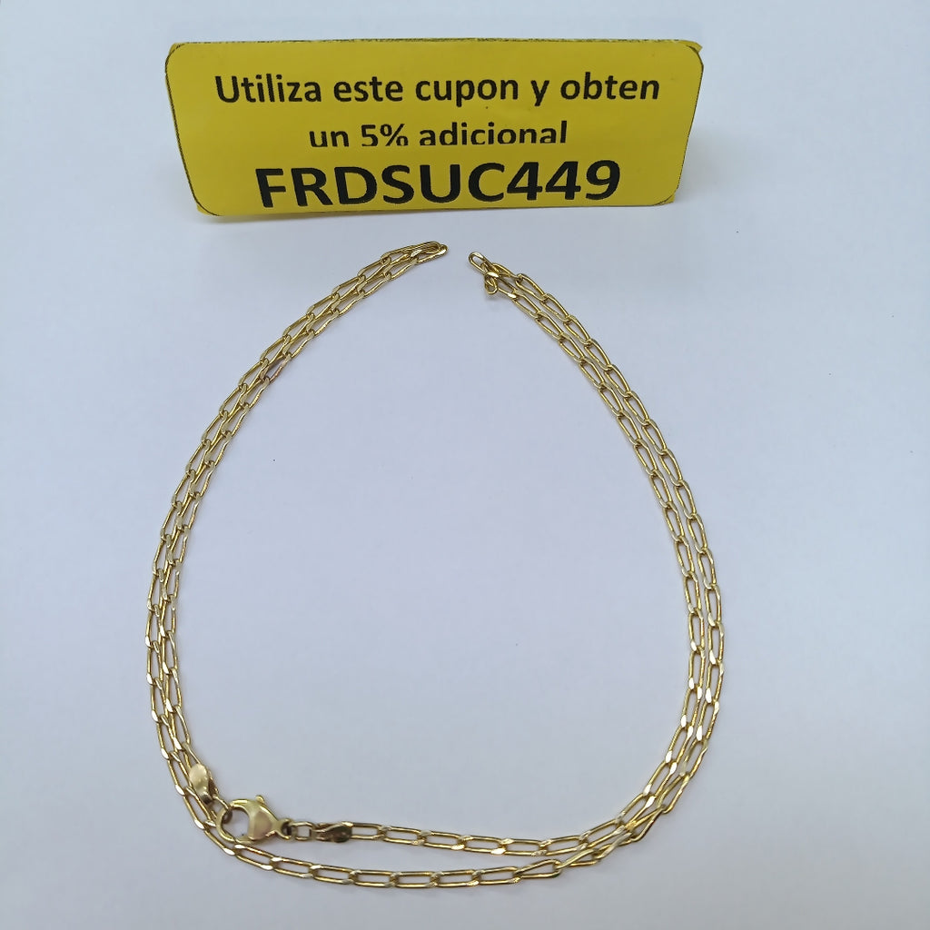 CADENA ORO 14 K 6,20 GRMS (SEMINUEVO)