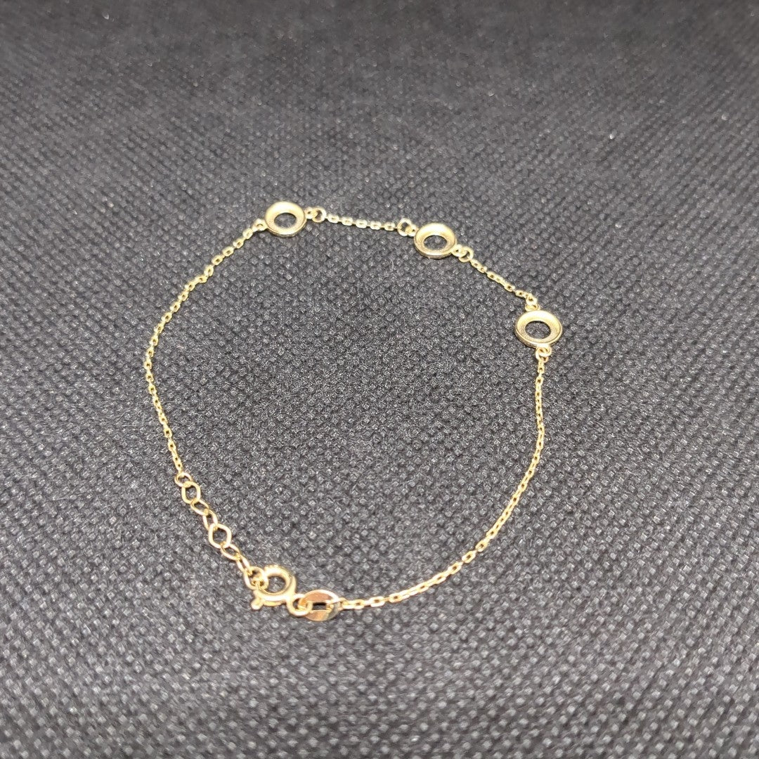 PULSERAS DAMA ORO 14K 1.2 (NUEVO)