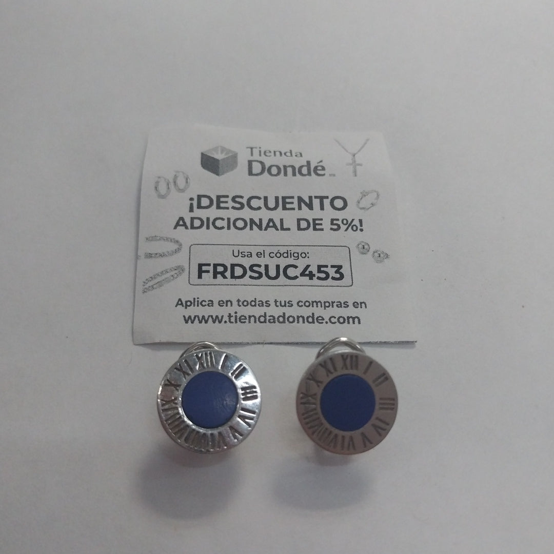 ARETES PAR ORO 14 K 8,30 GRMS (SEMINUEVO)