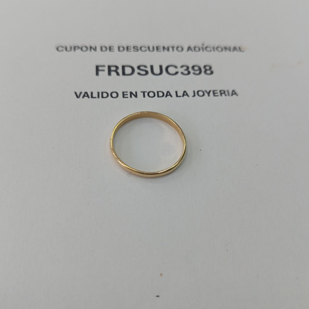 ANILLOS DAMA ORO 14K 1.4 (NUEVO)