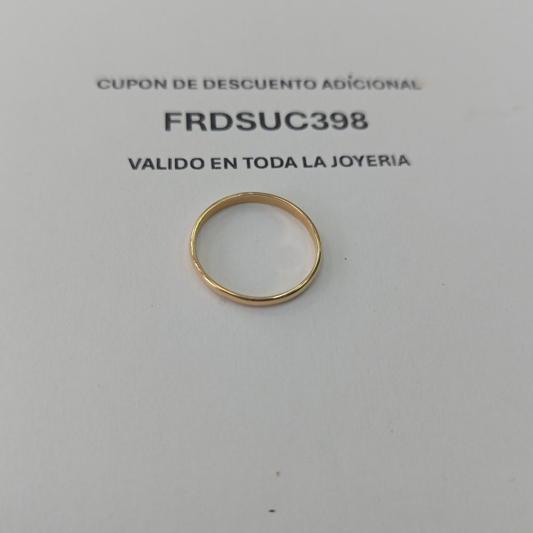 ANILLOS DAMA ORO 14K 1.4 (NUEVO)