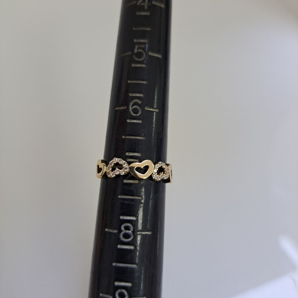 ANILLOS DAMA ORO 14K 1.5 (NUEVO)