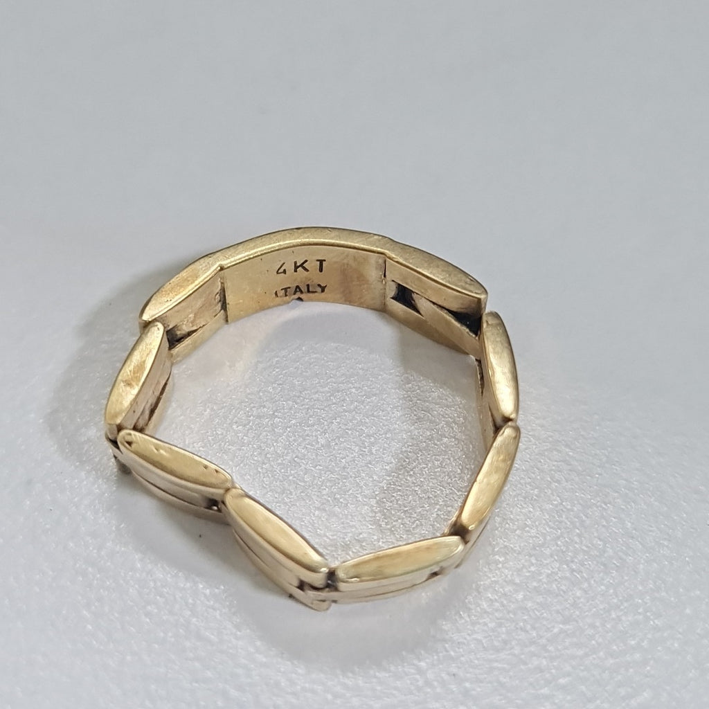 ANILLO ORO 14 K 4.3 GRMS (SEMINUEVO)