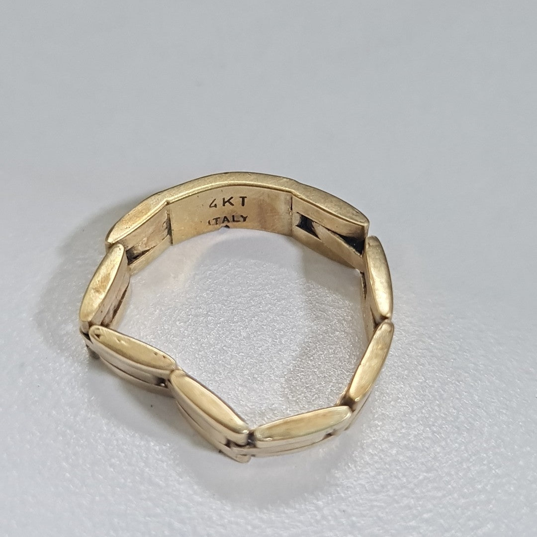 ANILLO ORO 14 K 4.3 GRMS (SEMINUEVO)