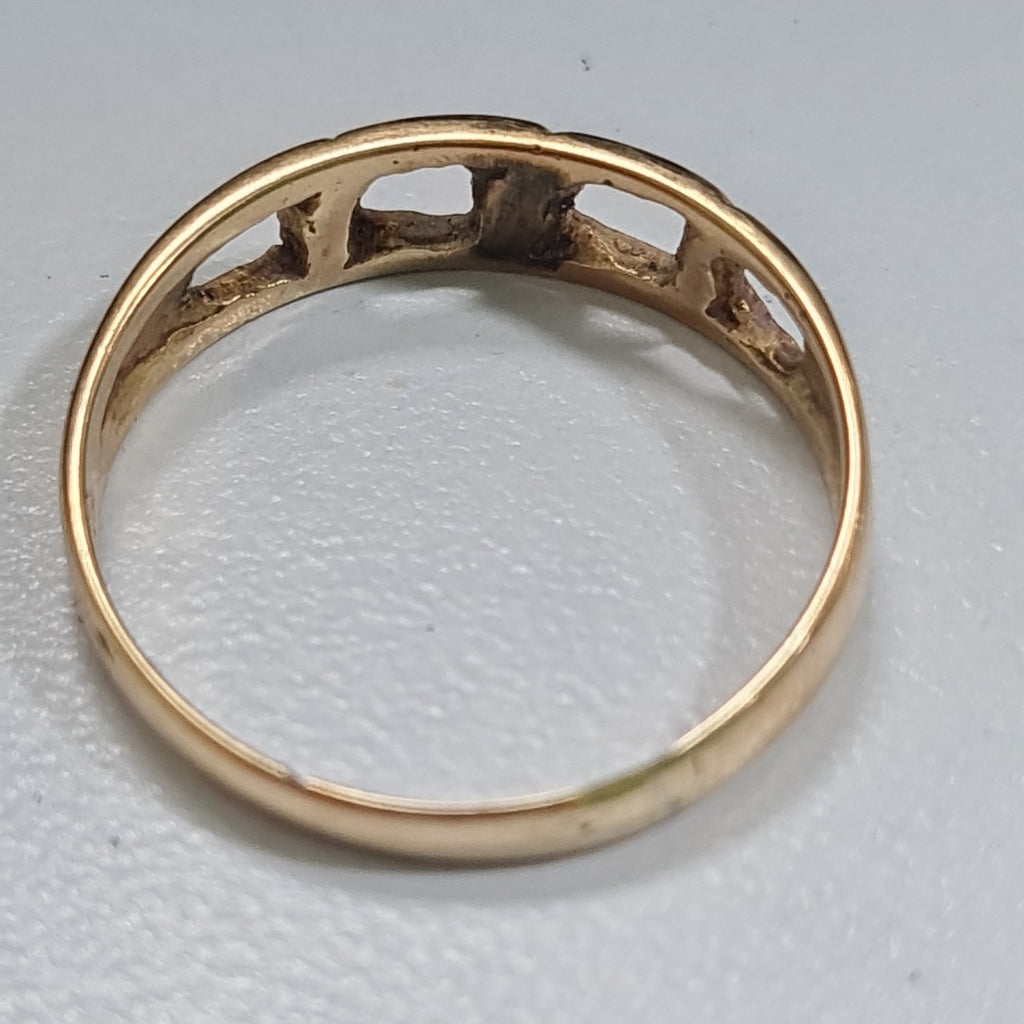 ANILLO ORO 14 K 2,00 GRMS (SEMINUEVO)