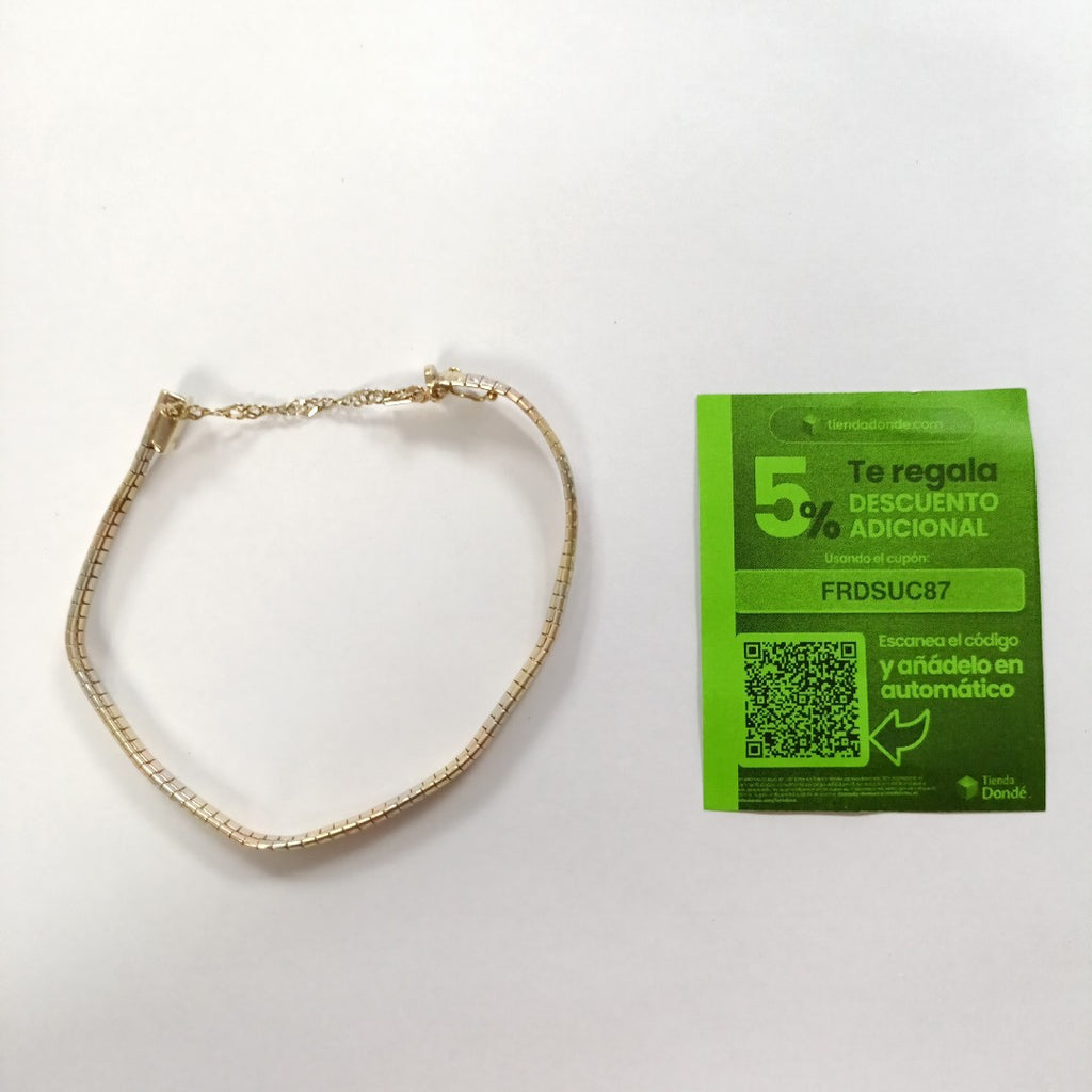 PULSERA ORO 14 K 13.8 GRMS (SEMINUEVO)