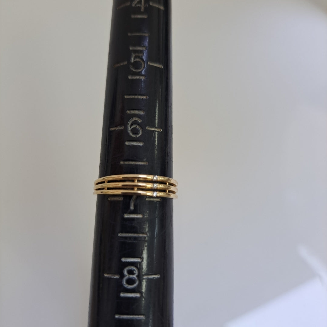 ANILLOS DAMA ORO 14K 1.6 (NUEVO)