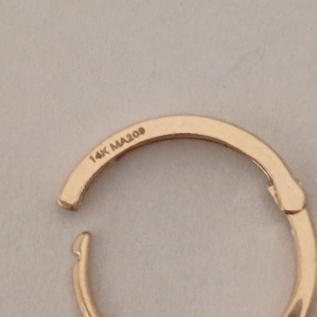 HUGGIES ORO 14K 0.9 (NUEVO)