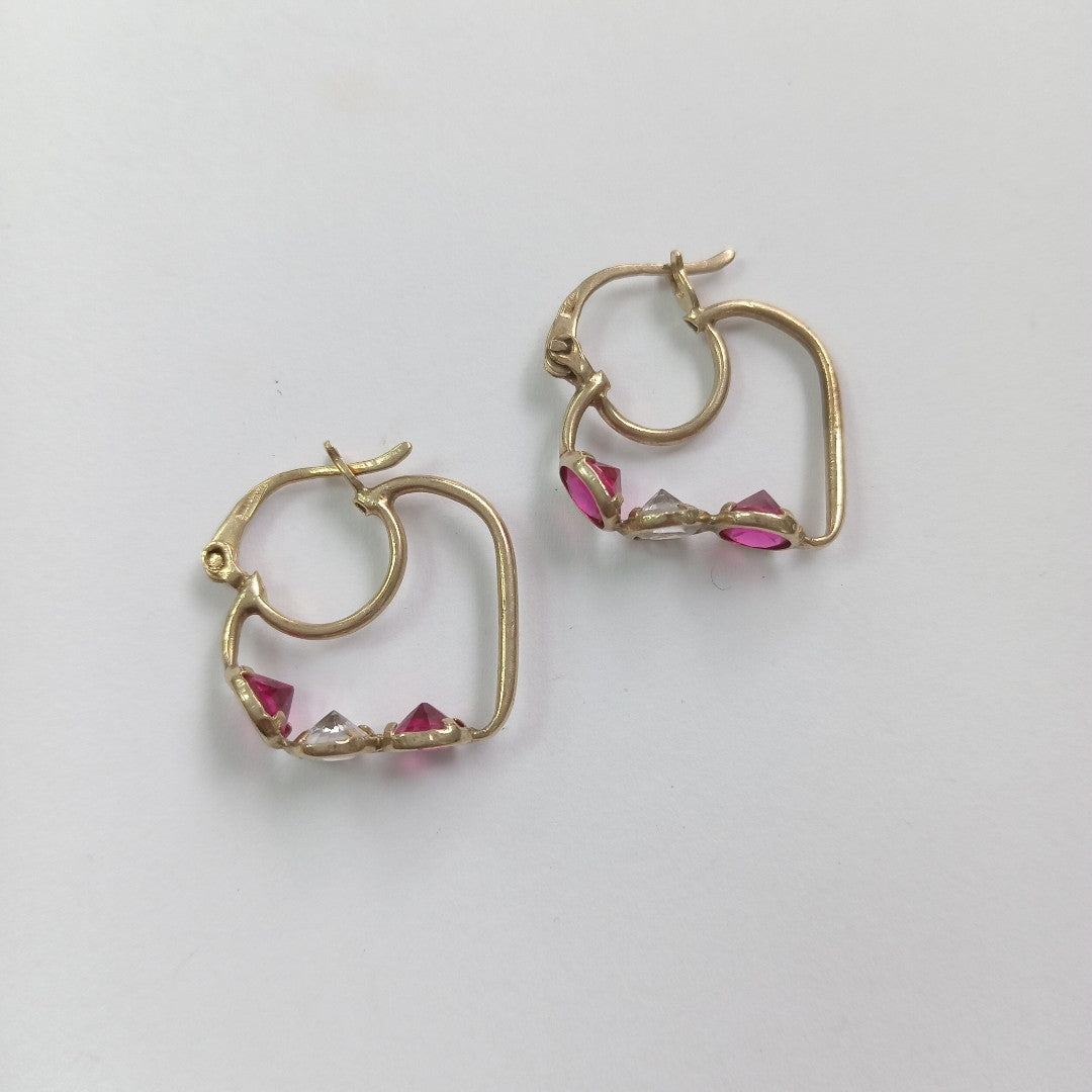 ARETES PAR ORO 10 K 2,20 GRMS (SEMINUEVO)