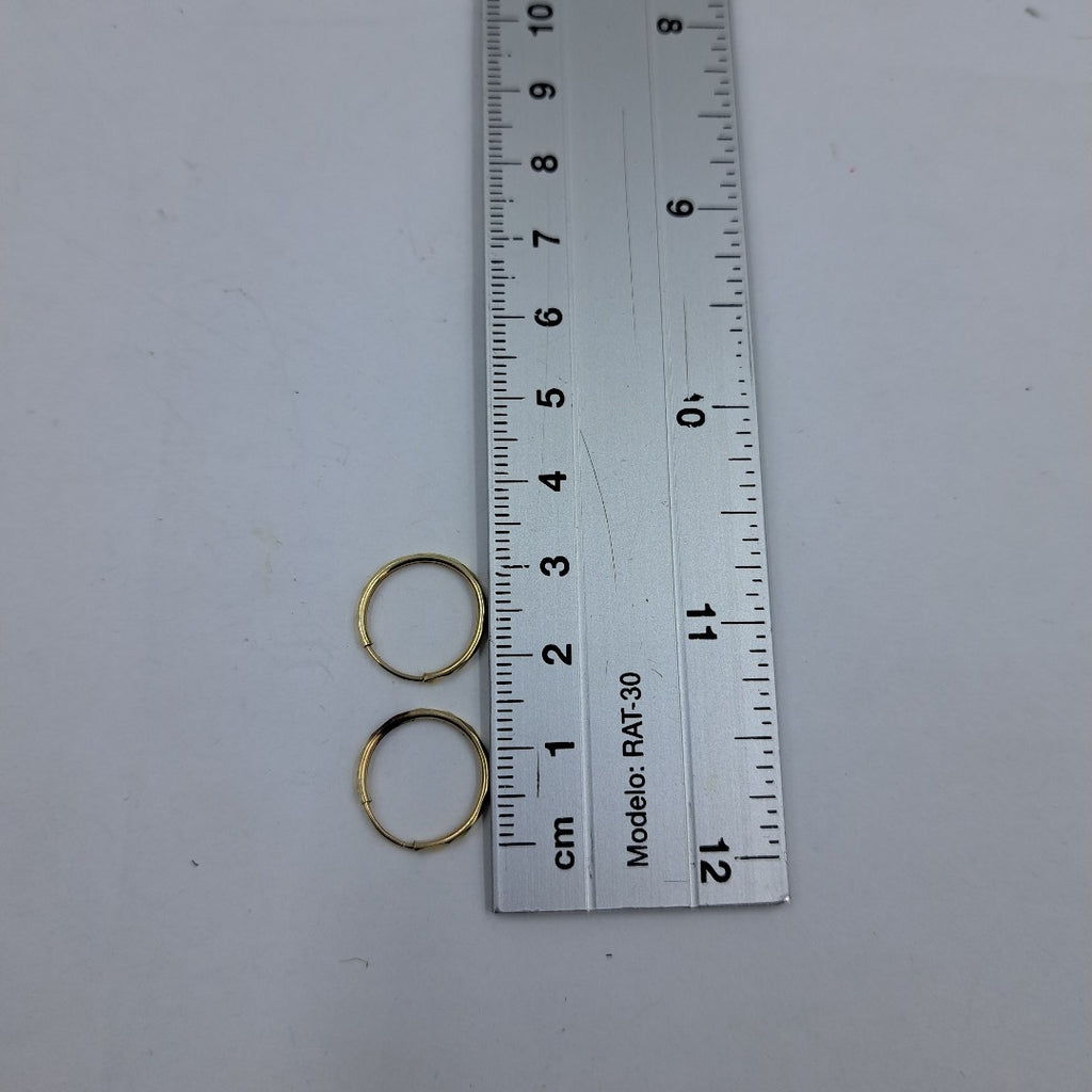 ARRACADAS PAR ORO 10 K 0.5 GRMS (SEMINUEVO)