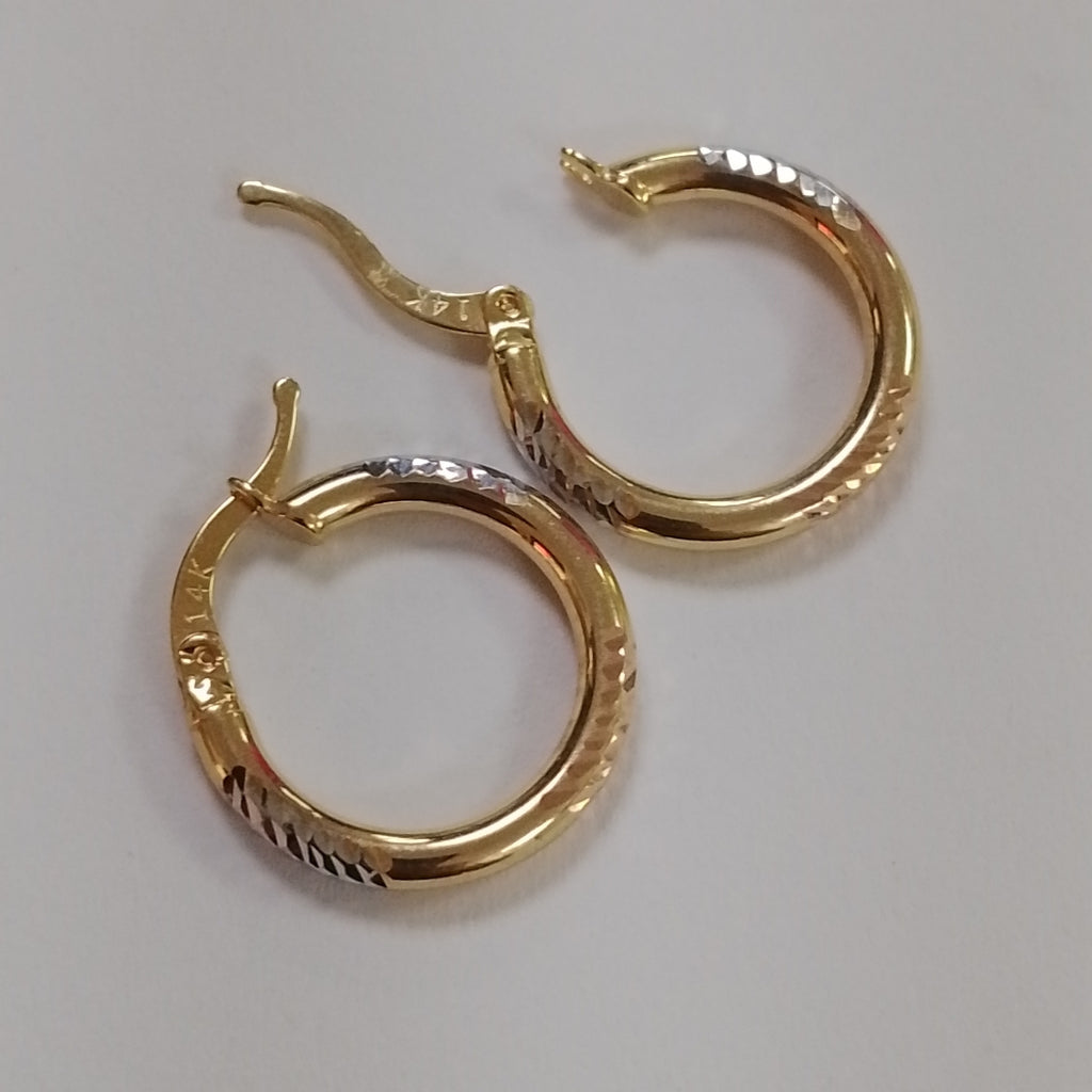 ARRACADAS ORO 14K 1.7 (NUEVO)