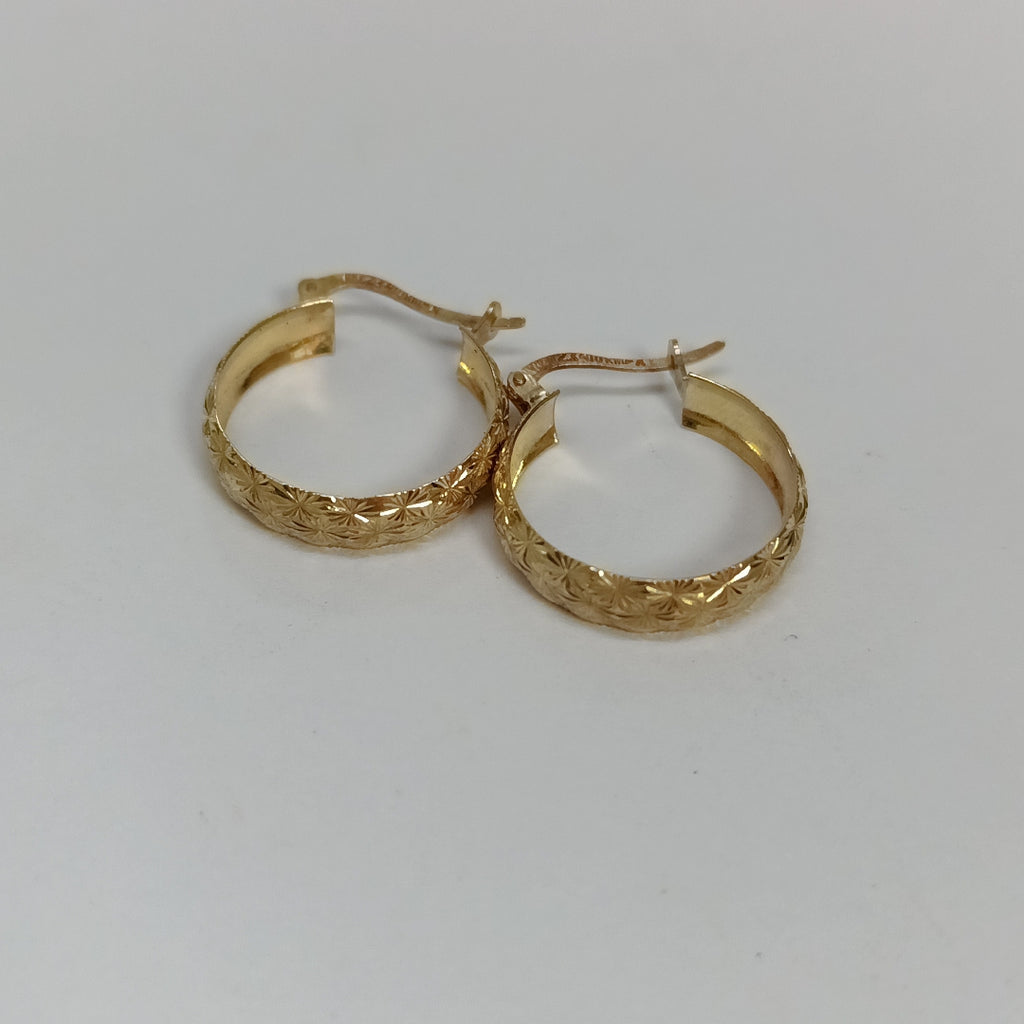 ARRACADAS PAR ORO 10 K 2,30 GRMS (SEMINUEVO)