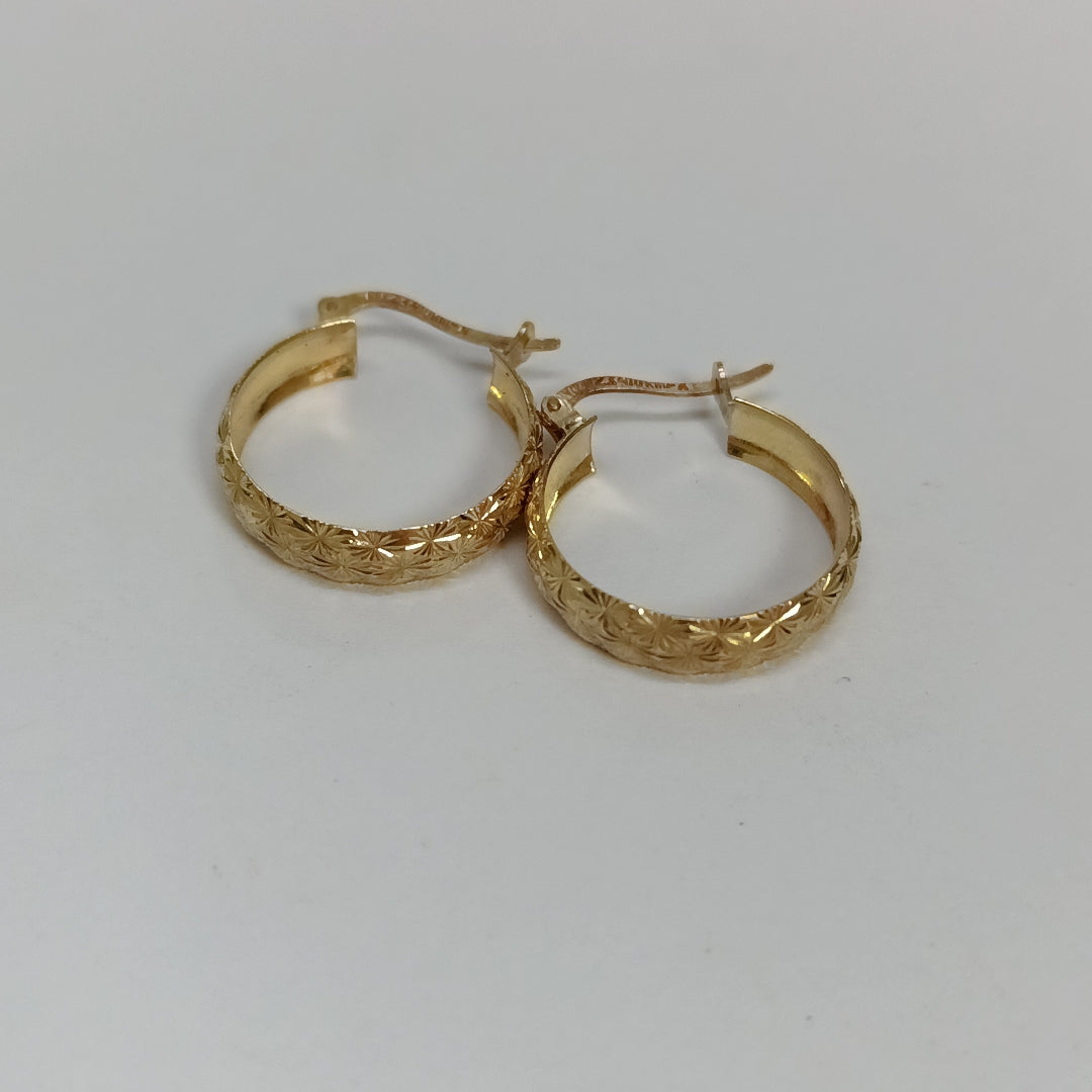ARRACADAS PAR ORO 10 K 2,30 GRMS (SEMINUEVO)