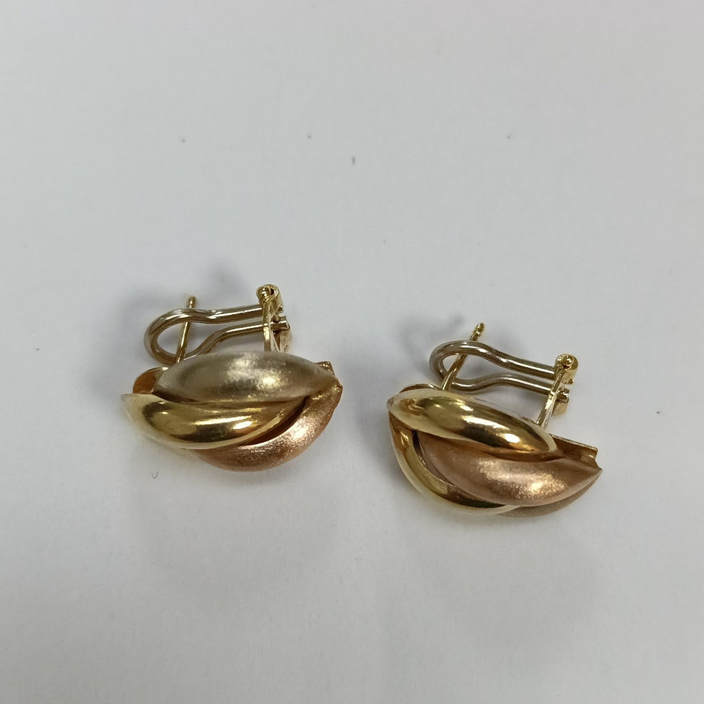 ARETES PAR ORO 14 K 5.3 GRMS (SEMINUEVO)