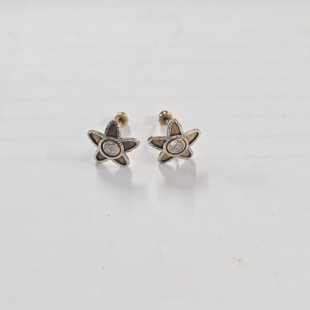 ARETES PAR ORO 8 K 0.6 GRMS (SEMINUEVO)