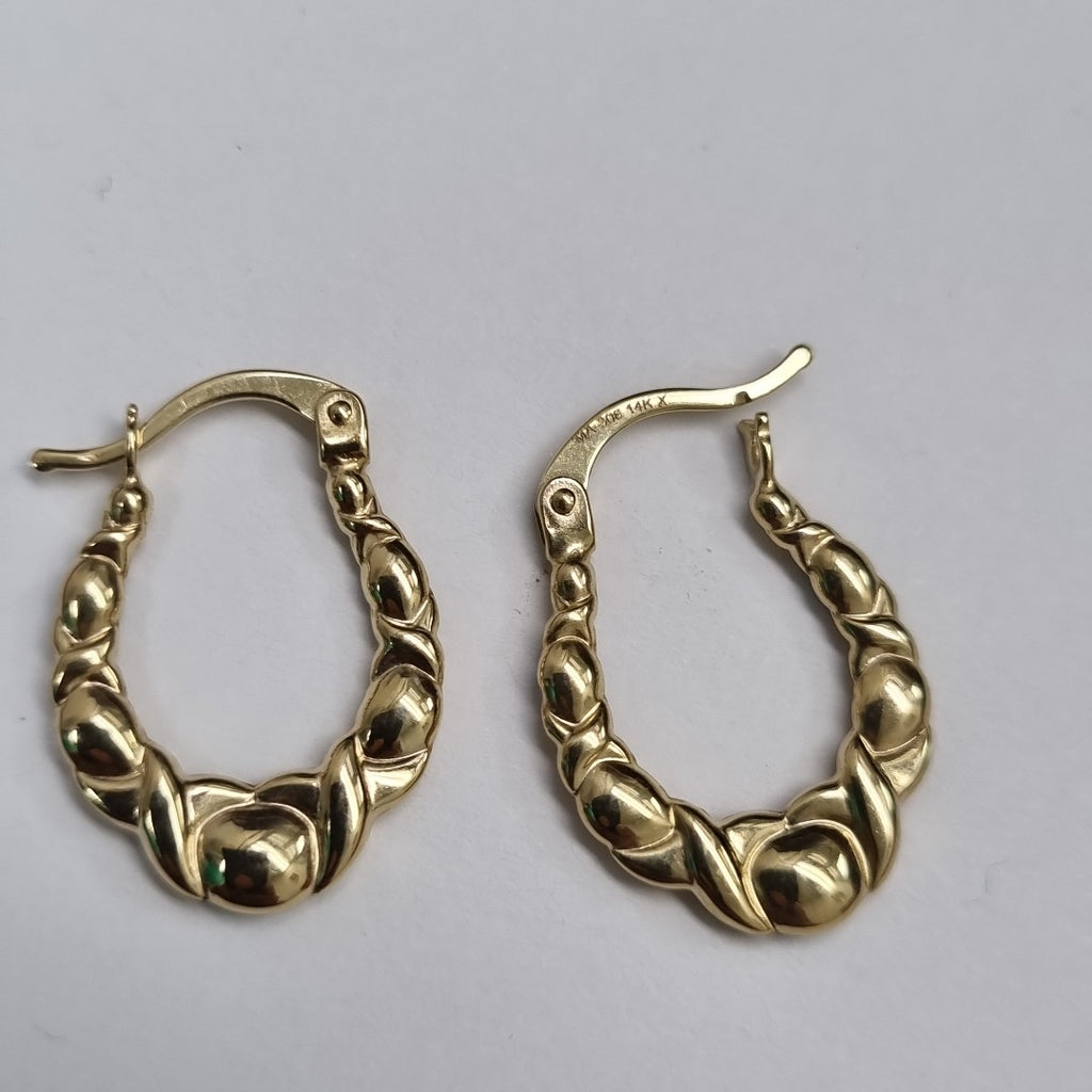 ARRACADAS ORO 14K 1.2 (NUEVO)