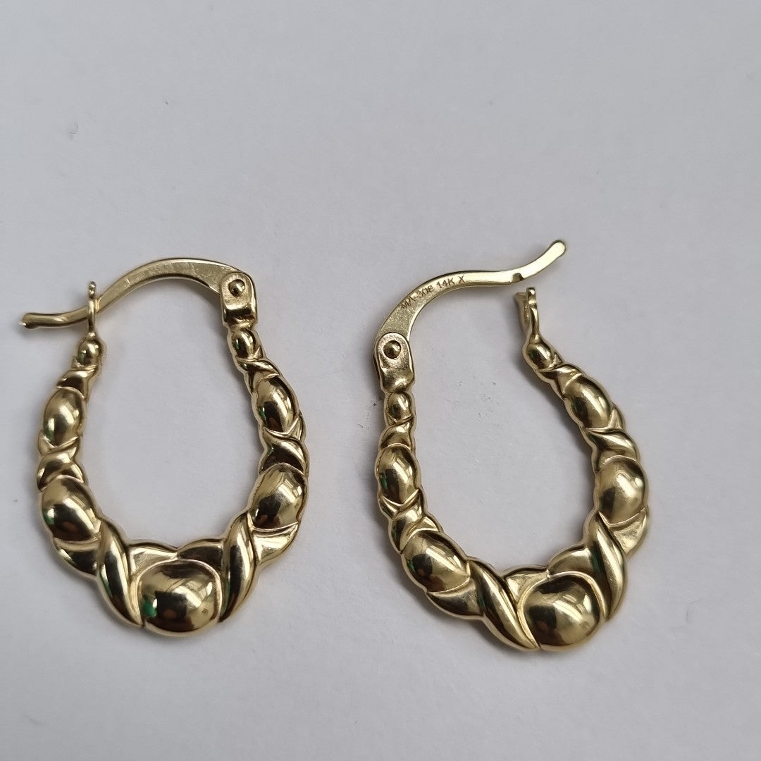 ARRACADAS ORO 14K 1.2 (NUEVO)