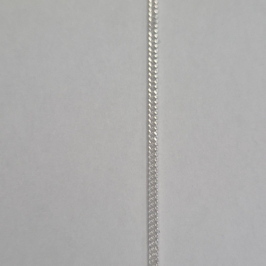 CADENA BARBADA PLATA .925 50 CM 4.22 GR (NUEVO)