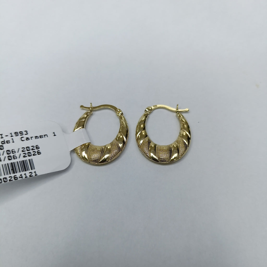 ARRACADAS ORO 10K 1.1 (NUEVO)