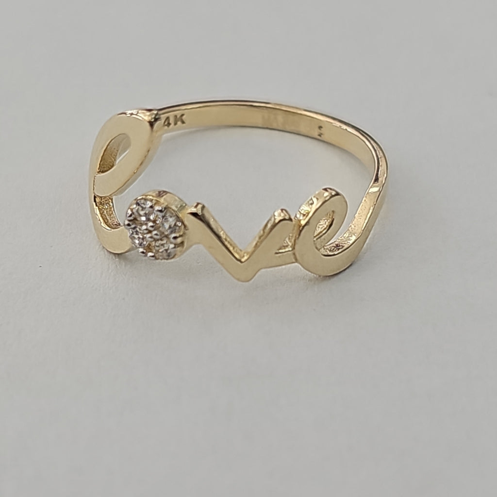 ANILLOS DAMA ORO 14K 2 (NUEVO)
