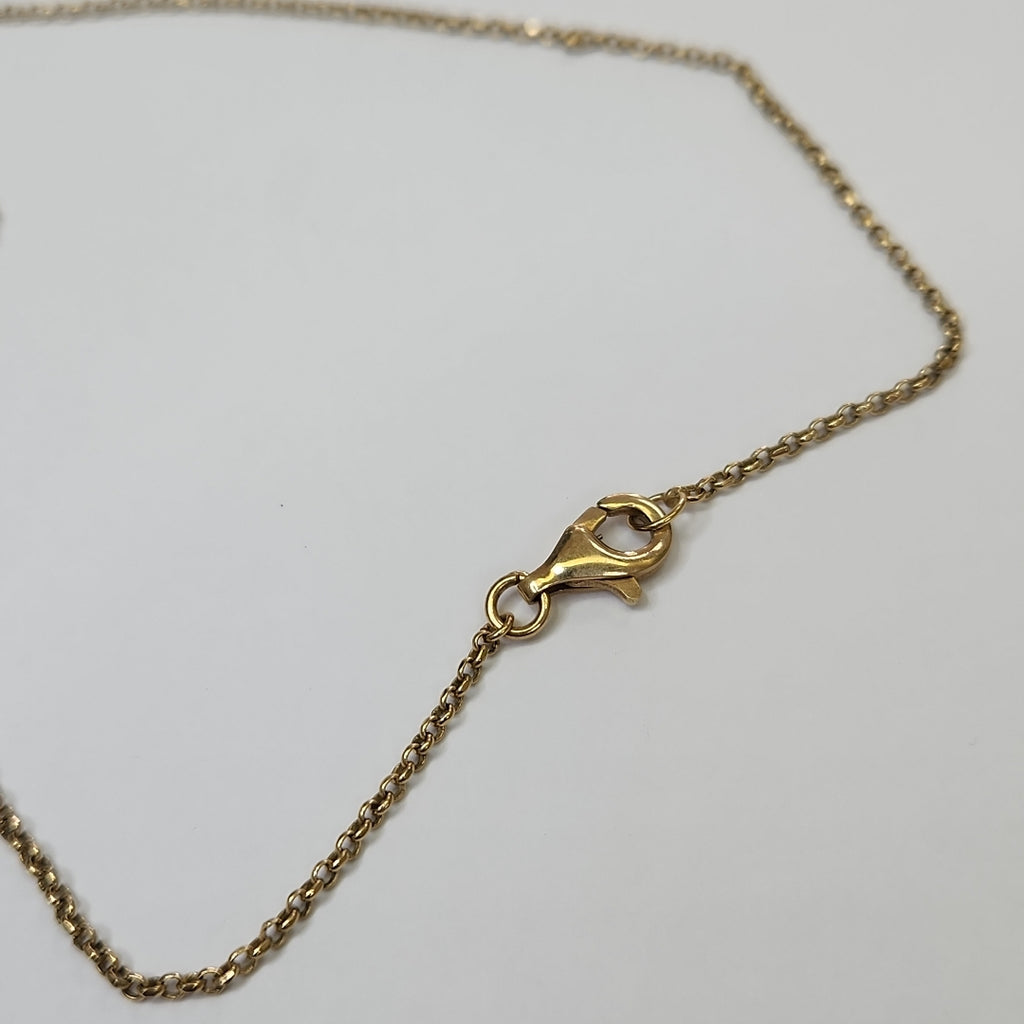 GARGANTILLA ORO 14 K 7,60 GRMS (SEMINUEVO)