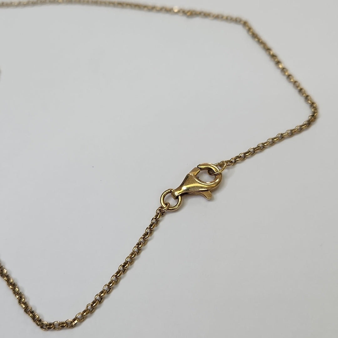 GARGANTILLA ORO 14 K 7,60 GRMS (SEMINUEVO)