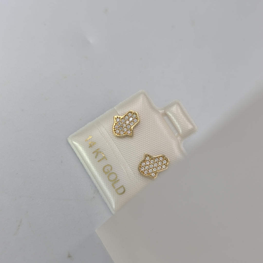 BROQUELES ORO 14K 1.3 (NUEVO)