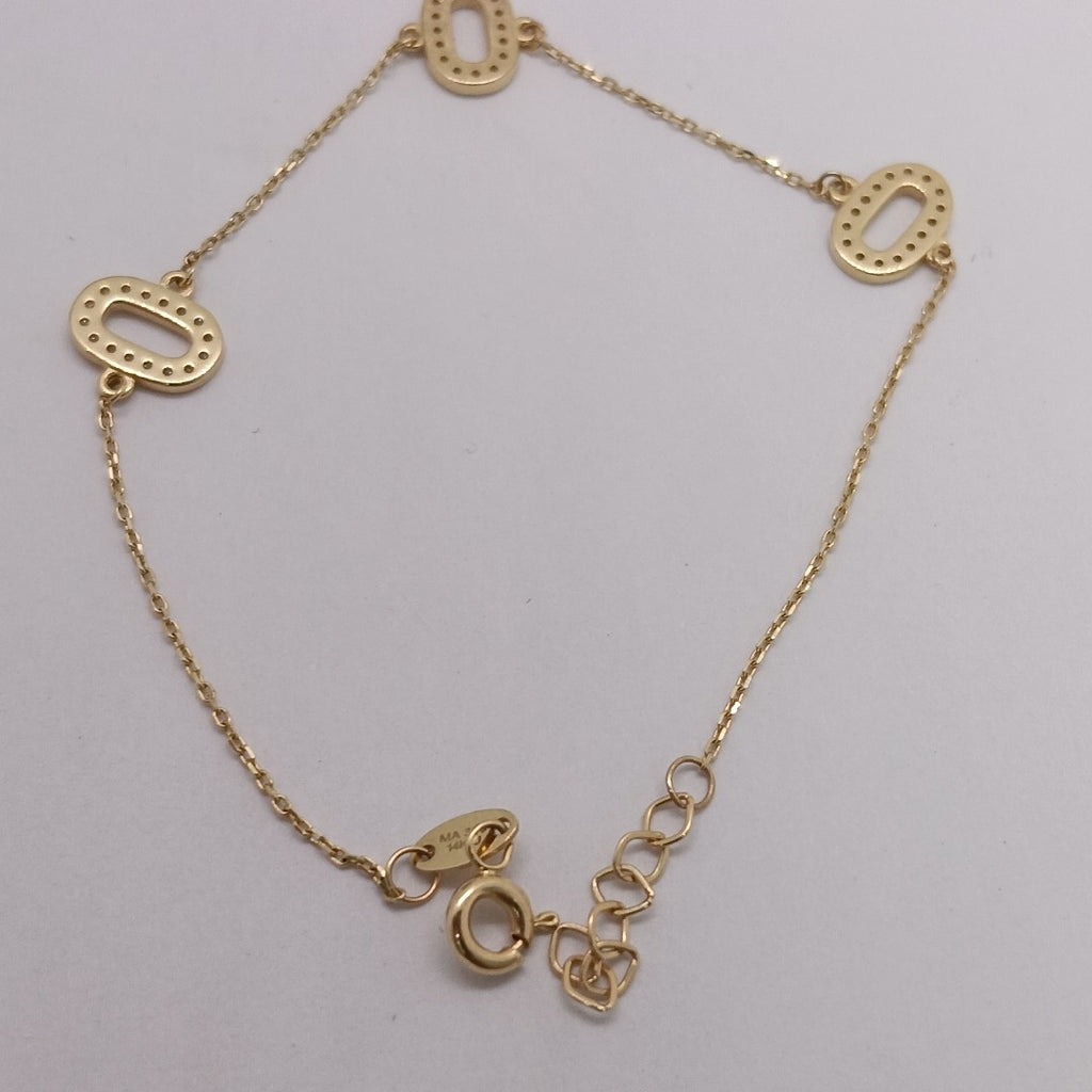PULSERAS DAMA ORO 14K 1.7 (NUEVO)