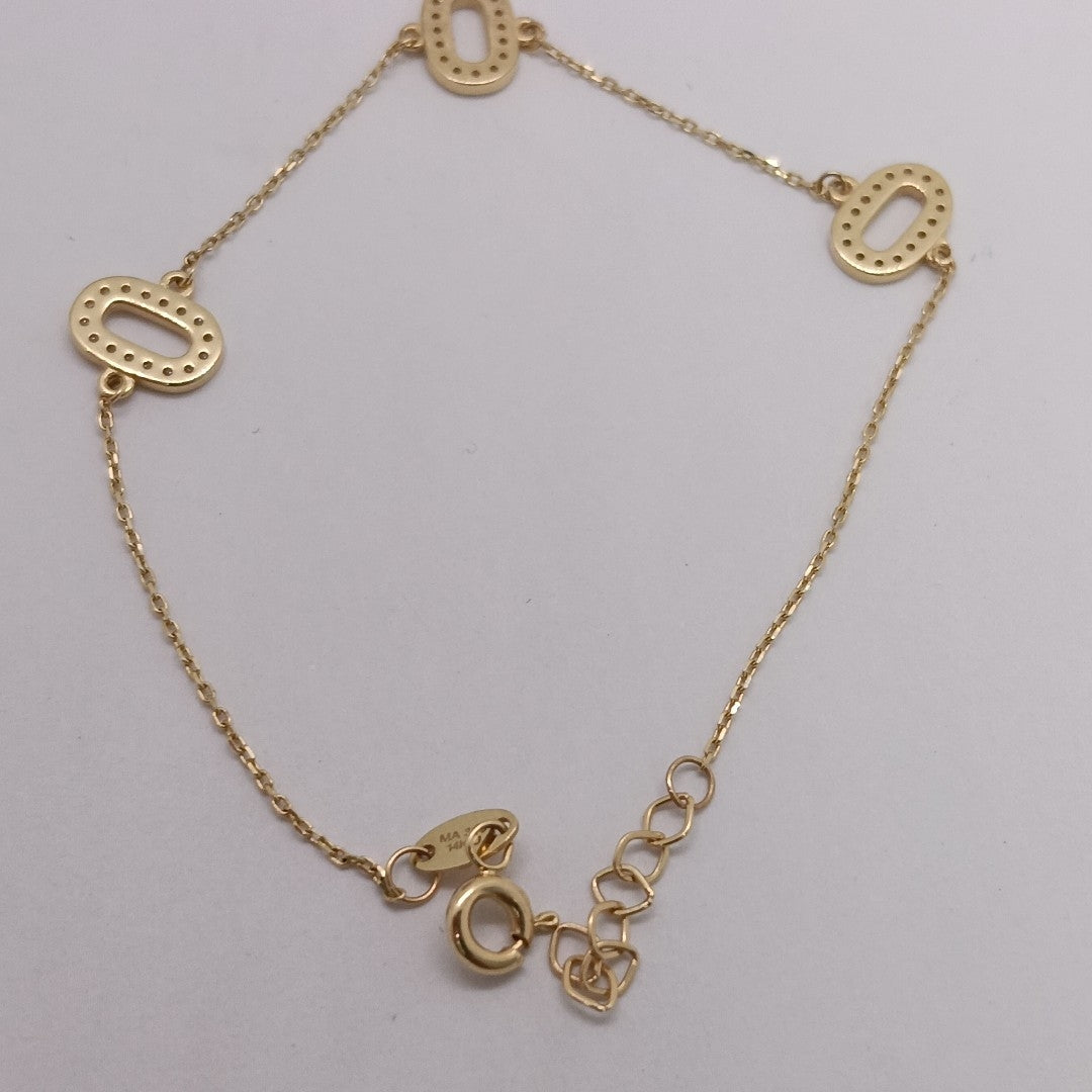 PULSERAS DAMA ORO 14K 1.7 (NUEVO)