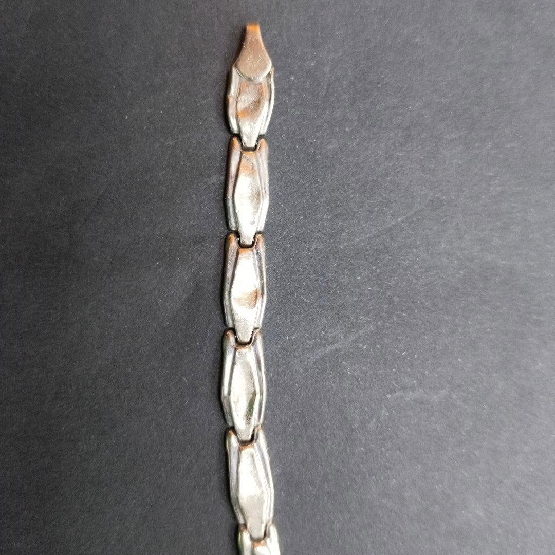 PULSERA ORO BLANCO 14 K 4,70 GRMS (SEMINUEVO)