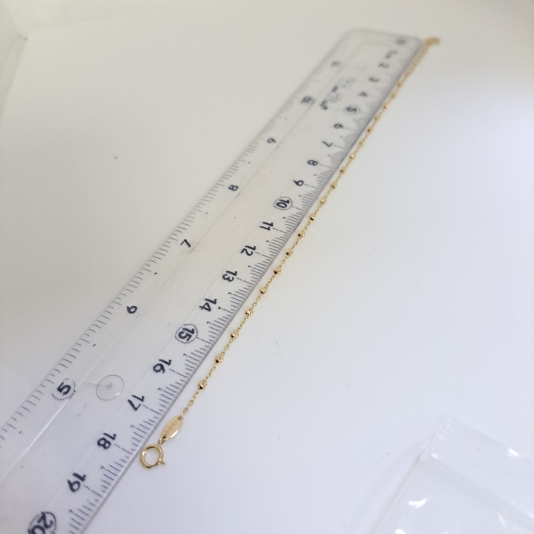 PULSERAS DAMA ORO 14K 1.1 (NUEVO)