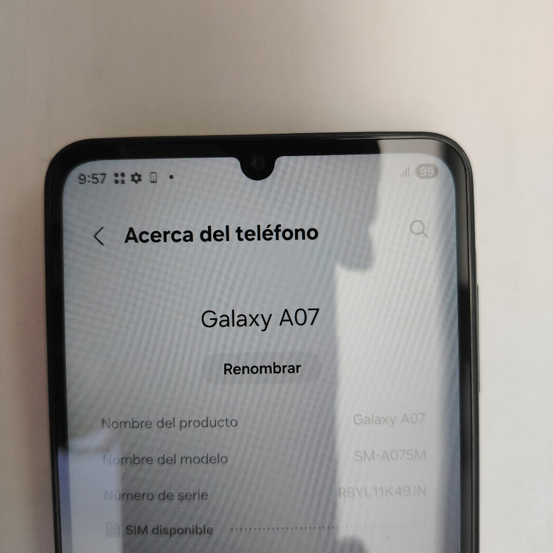 CELULAR SAMSUNG GALAXY A07 SM-A075M (2025) 64 GB 4 GB RAM (SEMINUEVO)