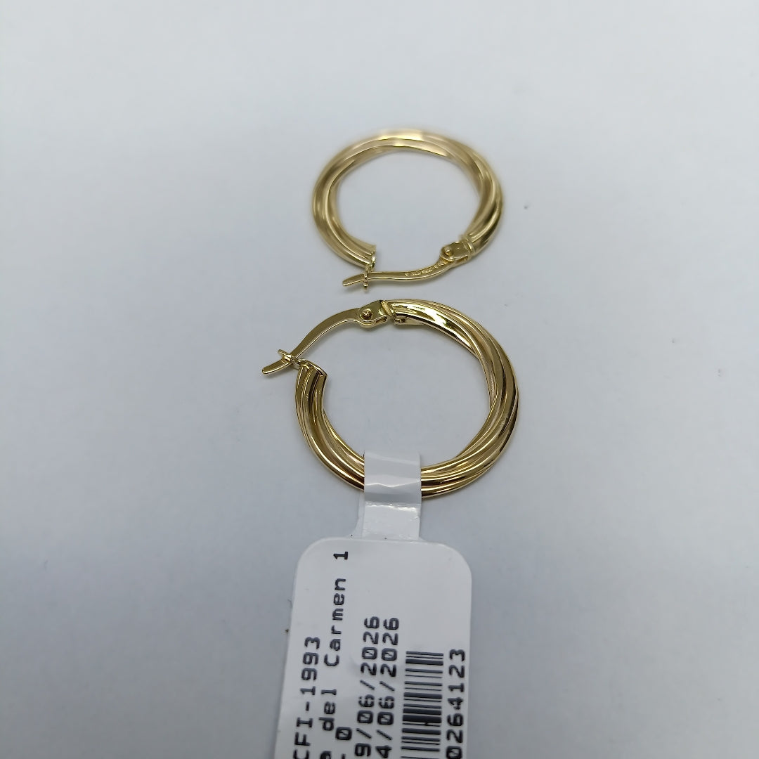 ARRACADAS ORO 10K 1.4 (NUEVO)