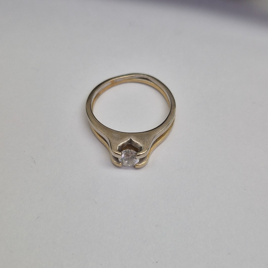 ANILLITO ORO,ORO COMBINADO 14 K 4,10 GRMS (SEMINUEVO)