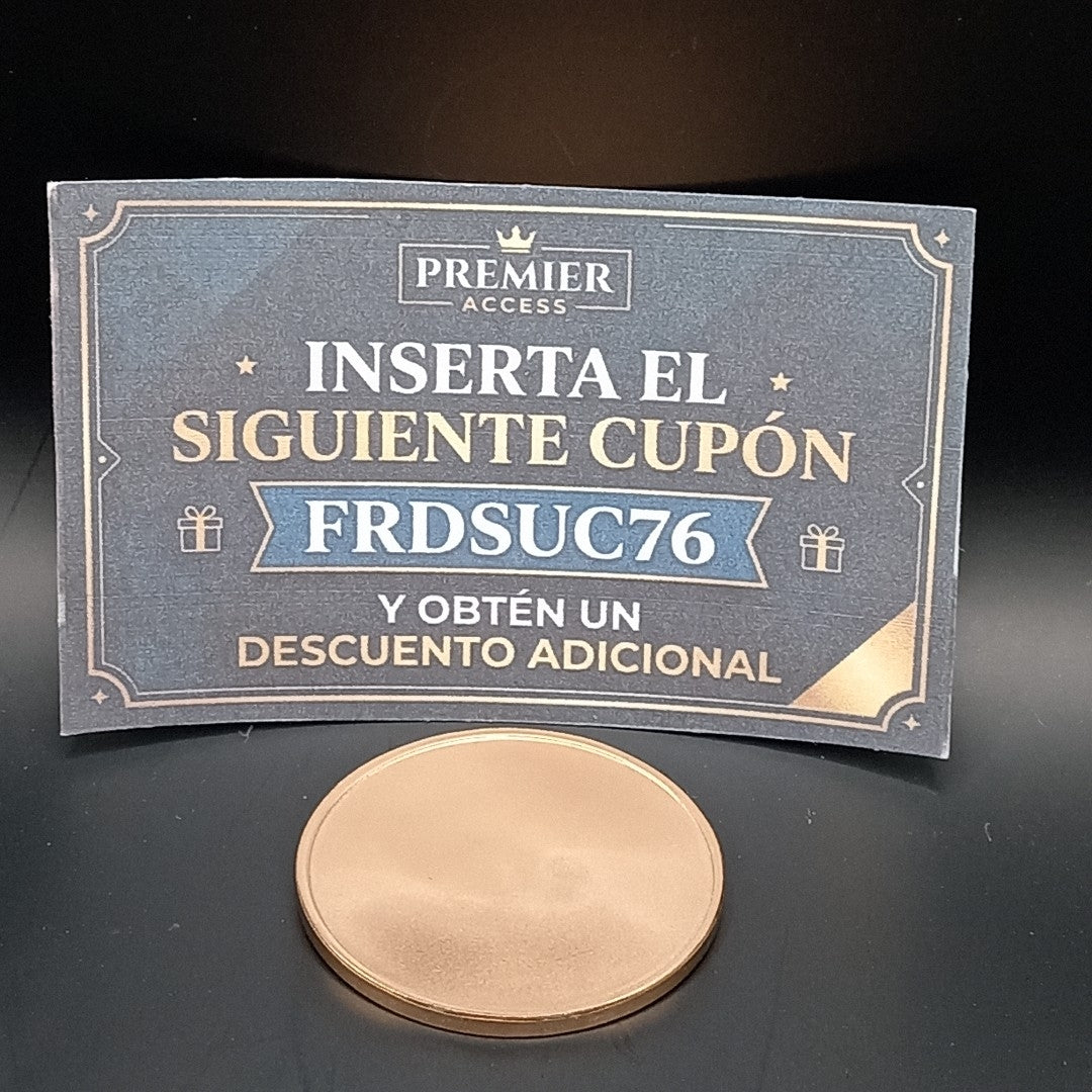 MEDALLA CONMEMORATIVA ORO 21 K 42,00 GRMS (SEMINUEVO)